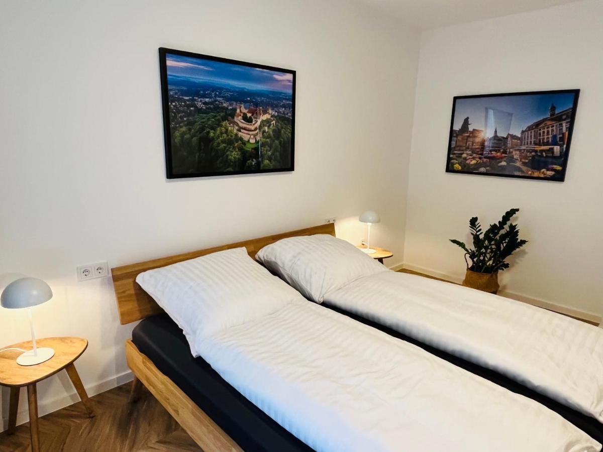 Ferienwohnungen An Der Salvatorkirche - Exklusiv-Apartments Mit Terrasse Coburg Kültér fotó